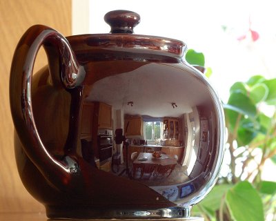 Teapot and Kitchen
