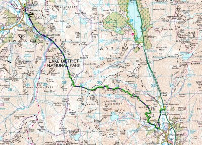 Day 3 Rosthwaite to Grassmere