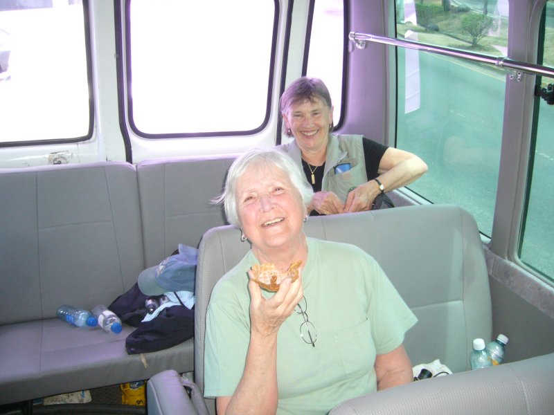 In the bus