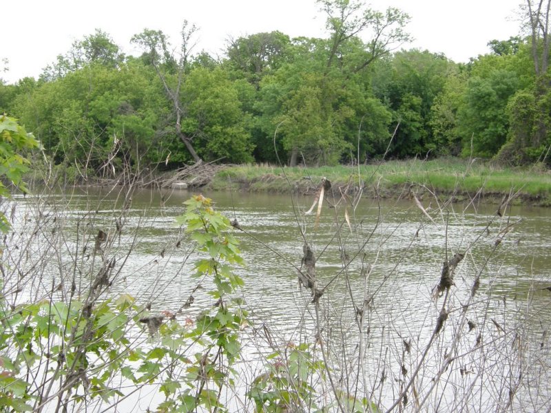 Red River still flooded