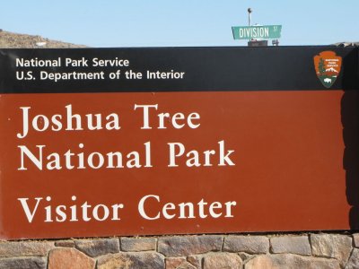 Joshua Tree Sign