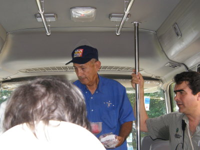 Mr. Wong on bus