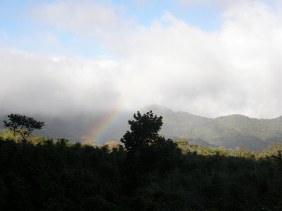 Rainbow at Finca Lerida