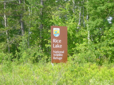 Rice Lake Sign