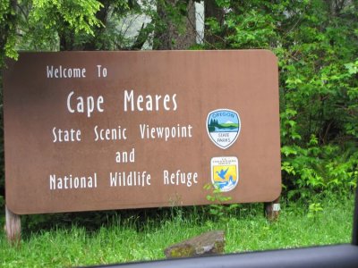 Cape Meares Sign