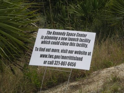 Ominous Sign - Merritt Island NWR closing?