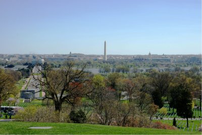 View of DC from the Arlington House