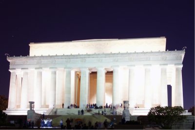Lincoln Memorial at Dark