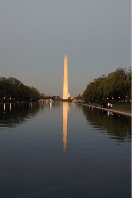 Washington at twilight