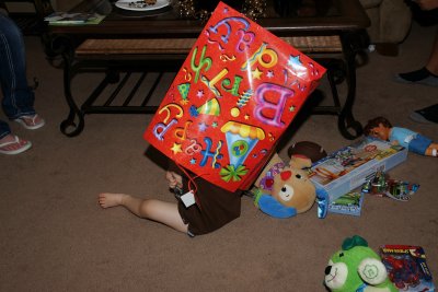 Brecken discovers the bag ...