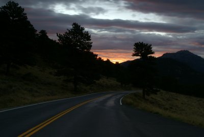 Trailridge Road (TRR) sunrise