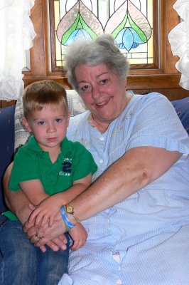 Gavin with Grandma