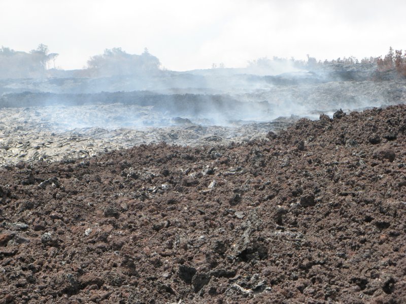 Lava tube below feeds the 3 ocean entries