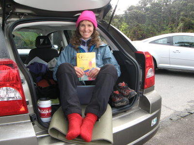 Hanging out 'in camp', lots of great reading