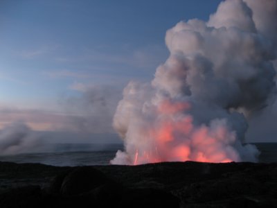 Great to be out with a volcanologist
