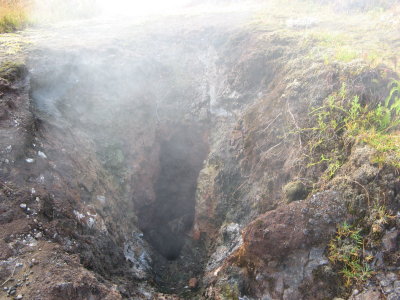 Steam vents: hydrogen sulfide and more