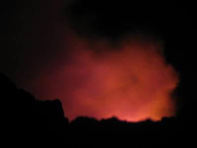 Another night hike, Halema'ma'u crater