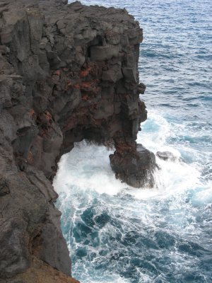 People fish from these cliffs!