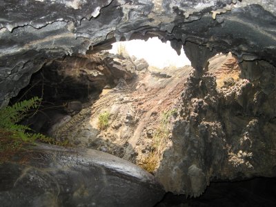 Some lava back-flow; easy access