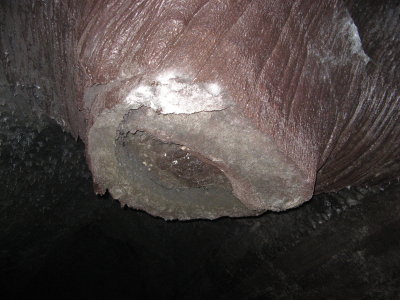 Meter across; probably related to current turbulence
