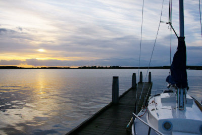 boat with sunrise 2