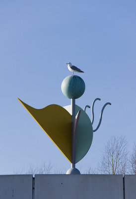 decoration on top of museum pavilion