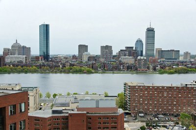 Boston as seen from the Cambridge Marriott
