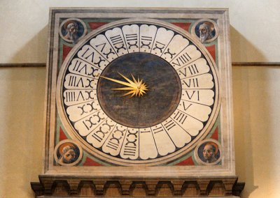 Paolo Uccello's clock  (1443)