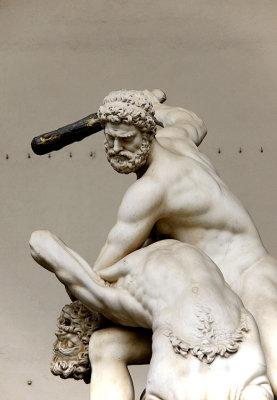 Giambologna's Hercules beating the Centaur
