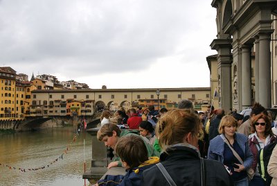 towards the Ponte Vecchio