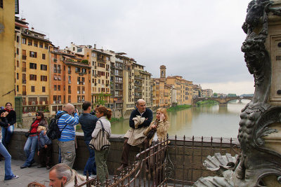 view from the Ponte Vecchio