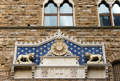 entrance of the Palazzo Vecchio