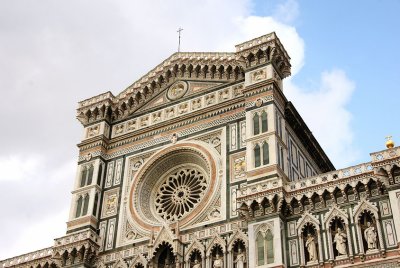 faade of Duomo, upper part