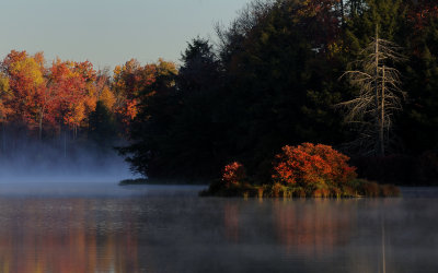 Sunrise at Lake Jean