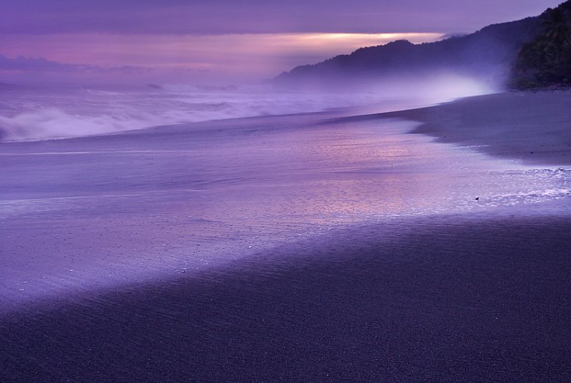 purple sunset