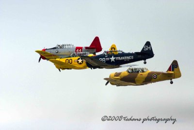 T-6 Fighter Planes