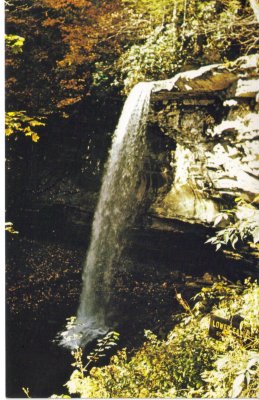 BS FHC 65 Ft Lower Falls Postcard