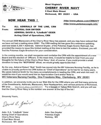 Newsletter Sept 2009