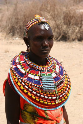 We visited a Samburu Village
