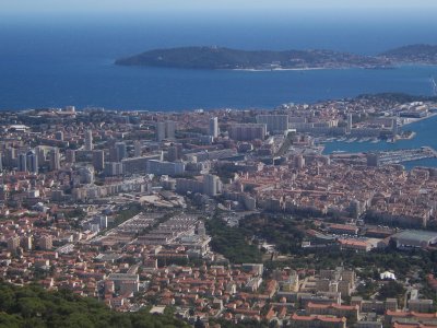 Town and harbor of Toulon