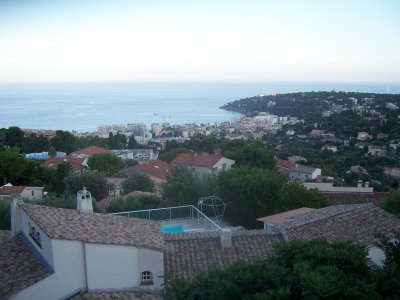 View from Eric's partent home overlooking the harbor of Monten