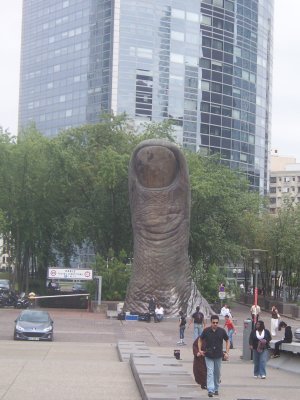 Thumbs Up!  La Defense Paris