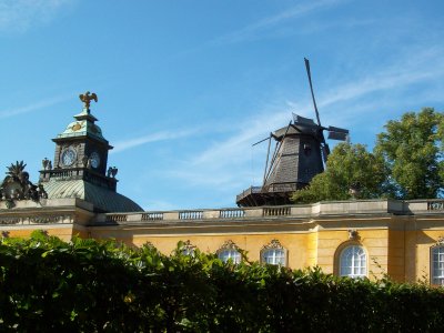 San Soucci Garden in Potsdam GER