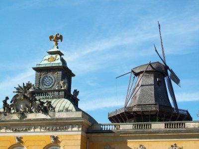 San Soucci Garden in Potsdam GER