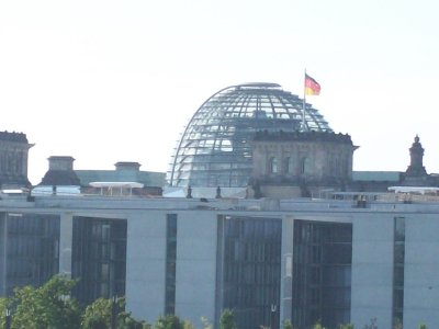 The dome of the Reichstag Berlin GER