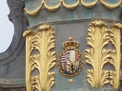 Coat of Arms Grand Place Brussels BEL