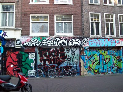 Graffiti Amsterdam NL