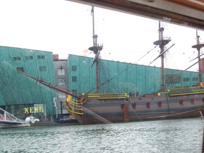 Replica Dutch trading ship Amsterdam NL