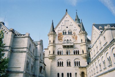 Courtyard of Neuschwanstein Castle AUS