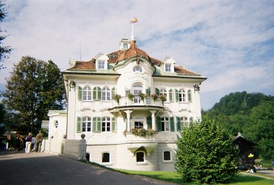 Local Jagerhaus in the village Neuschwanstein AUS
